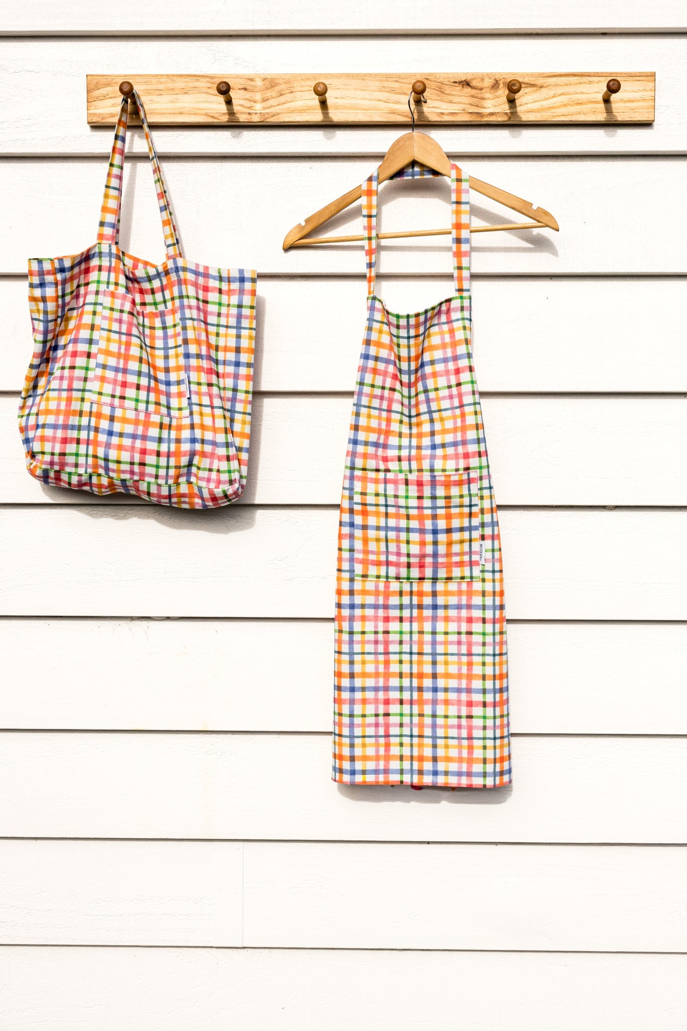 Joyful Check Bag