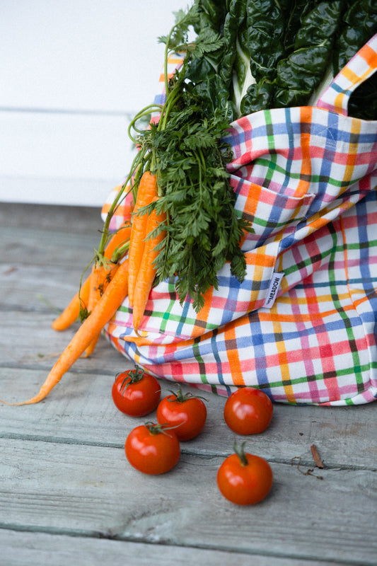 Joyful Check Bag
